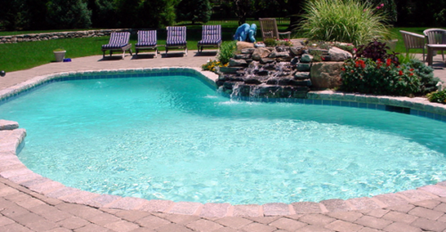 Kidney Gunite Pool