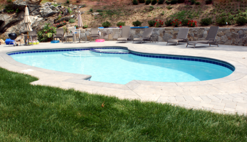Kidney Gunite Pool