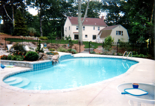 Kidney Gunite Pool