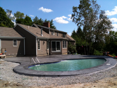 Kidney Gunite Pool