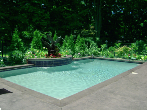 Rectangle Gunite Pool