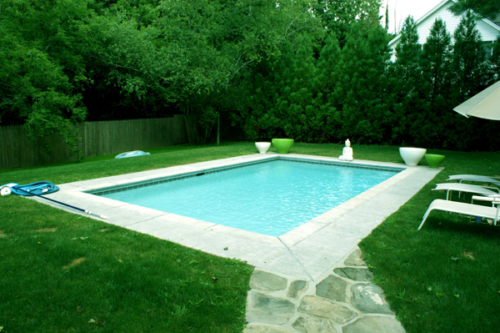 Rectangle Gunite Pool