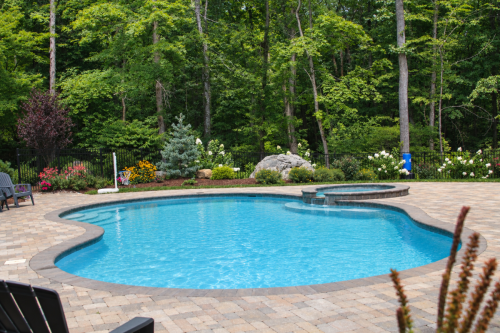 Gunite Pool and spa